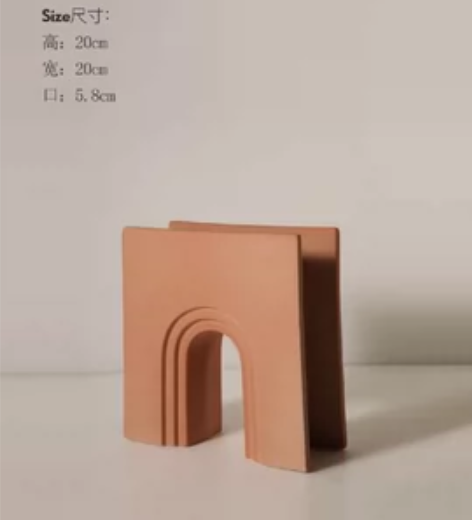 全新包邮 现代简约北欧莫兰迪陶瓷花瓶摆件创...