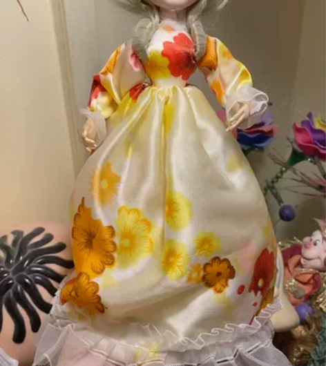 古董娃娃 宇山娃娃 转动娃娃即可播放音乐 ...
