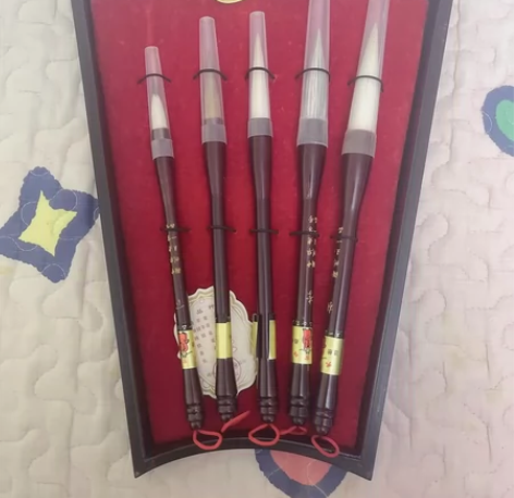 王一品斋笔庄，桃李满天下，毛笔，羊毫狼毫兼...