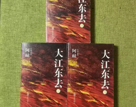 【捡漏】大江东去:全3册阿耐 著北京联合...