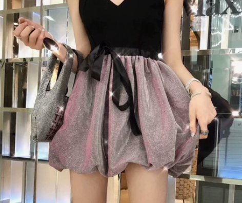 标价出m码bling闪闪南瓜花苞裙和森女想...