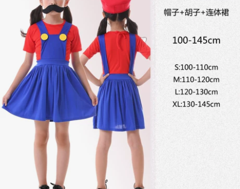万圣节成人Cosplay马里奥化妆舞会装扮...