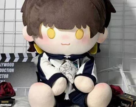 蓝色监狱蜂乐回棉花娃娃40cm玩偶动漫同人...