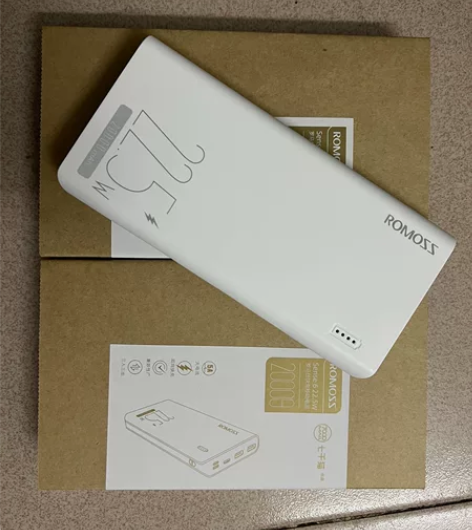全新罗马仕20000毫安充电宝,22.5W...