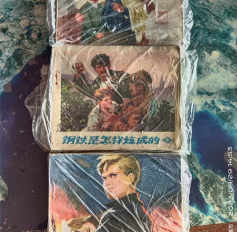 小人书,青年近卫军,钢铁是怎样炼成的,高尔...