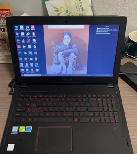 华硕飞行堡垒fx60/i7/1060 18...