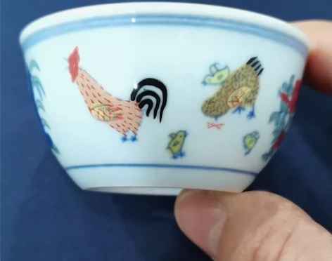 景德镇陶瓷斗彩鸡缸杯 产地:景德镇是否手工...