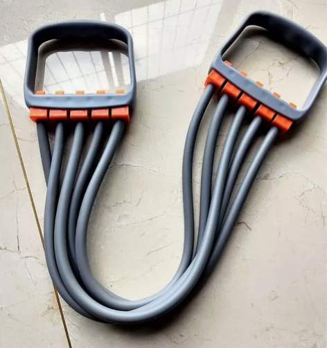 【5管拉力器10.98元】扩胸拉力器男女弹...