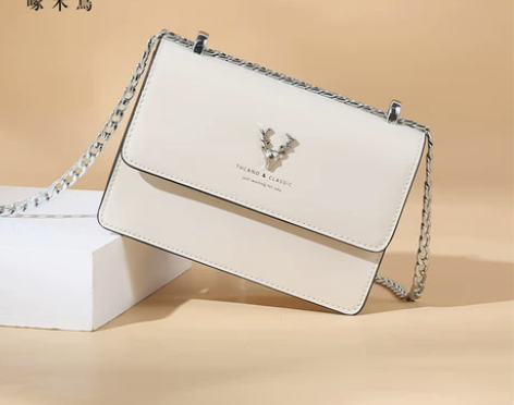 啄木鸟真皮包包女士2024新款潮高级感时尚...