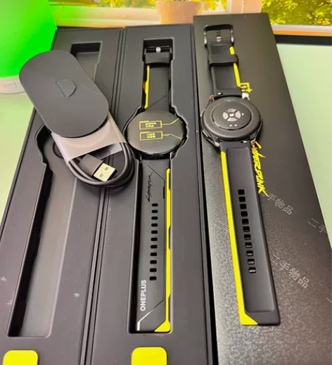 一加手表 赛博朋克2077限定版99新,原...