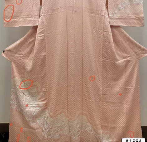 二喜铺子正绢 和服 访问着 付下 绞染 手...