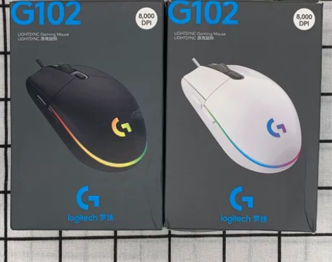 【特价】全新未拆封游戏鼠标罗技有线G102...