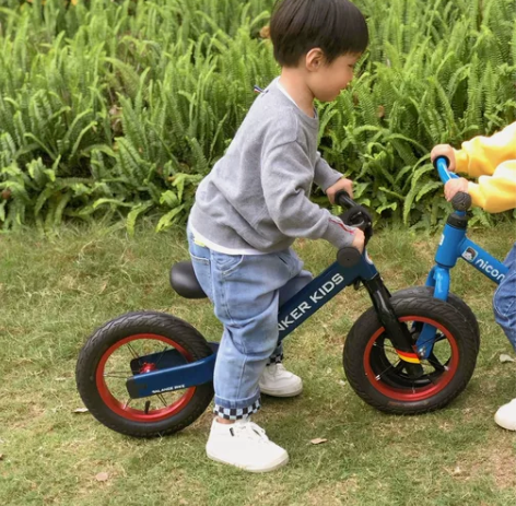 德国thinker kids平衡车,蓝红拼...