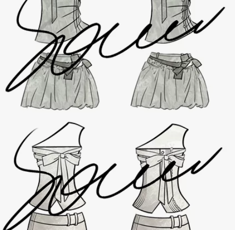 服装设计专业 服装设计稿接单（可品牌合作 ...