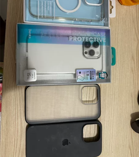 5个苹果15promax手机壳邦克仕，摩米...