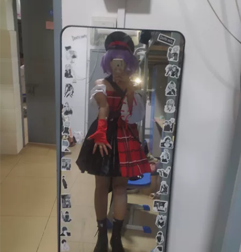 出小乔音你心动(假发衣服加配饰)没有鞋子，...