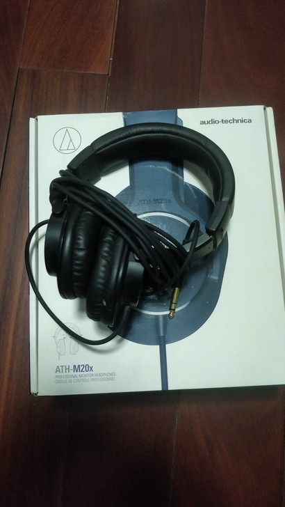 铁三角 ATH-M20x 监听耳机,之前一...