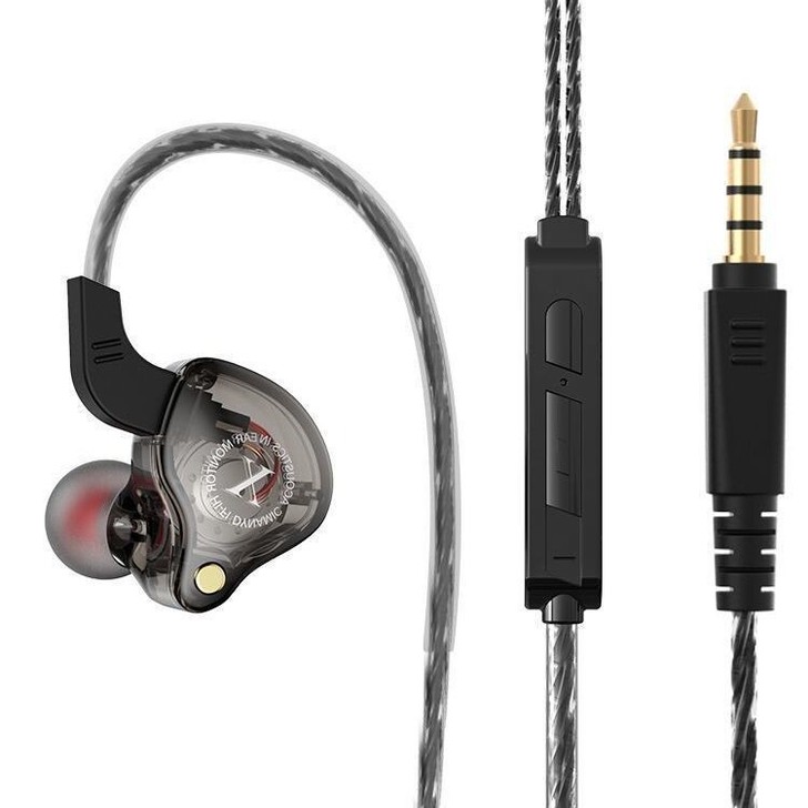 耳机入耳式重低音发烧HIFI立体声降噪德系...