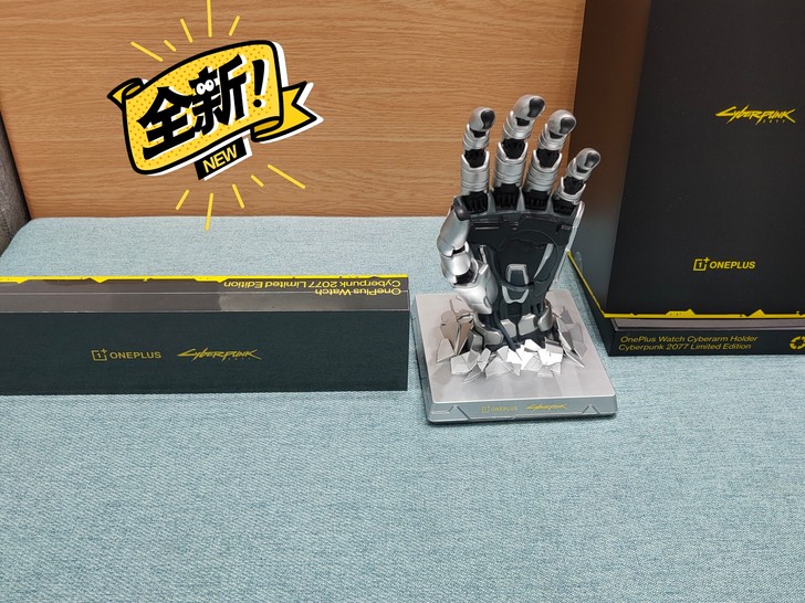 一加赛博朋克限定智能手表,全新未拆封,官网...