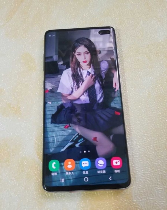自用正品三星s10+几乎全新原装无拆国行系...
