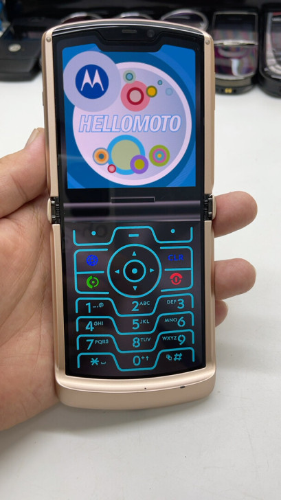 摩托罗拉 razr 5G 刀锋折叠屏手机 ...