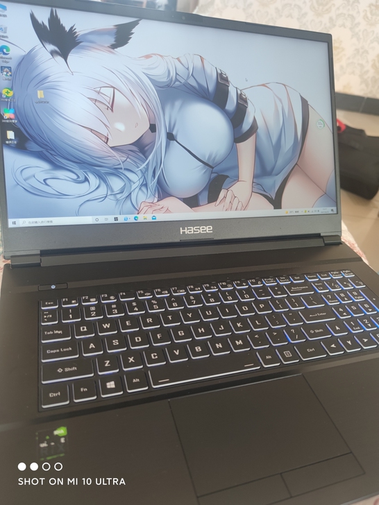 神舟战神 大屏游戏本10代i7 20...