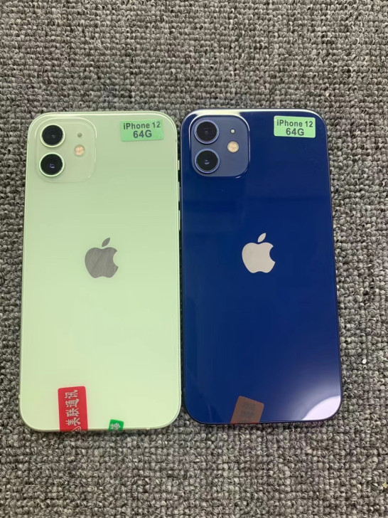 二手苹果12蓝色 全新美版iPhone12...