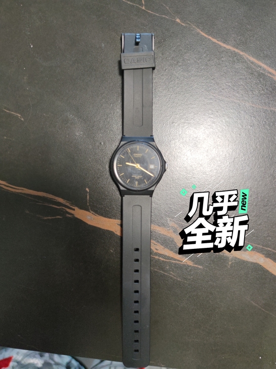 CASIO简约风手表，得物入手，有盒子，带...