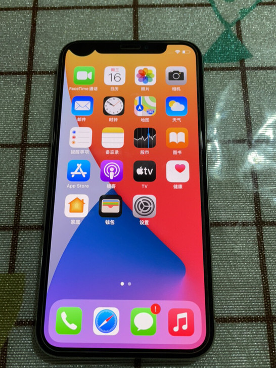 苹果x手机美版256g黑解两网iPhone...
