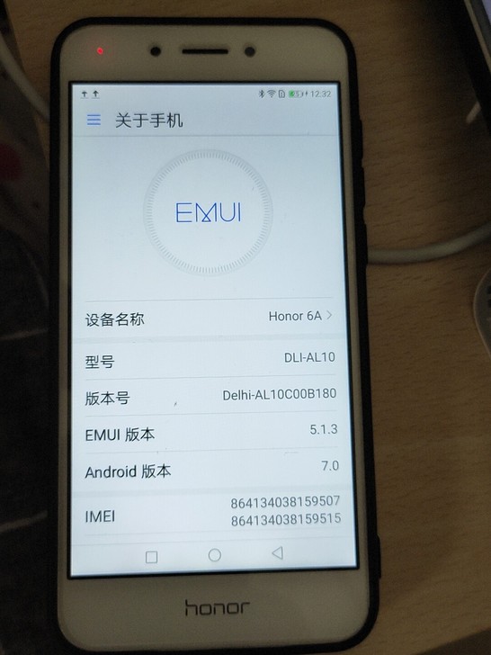 原装闲置自用荣耀6a手机,运行内存3g,手...