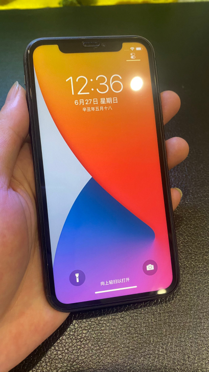 iphone11 64G黑解无锁黑色小花9...
