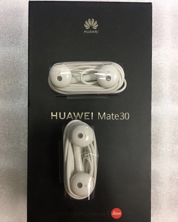 华为Mate30原装3.5圆孔耳机全新没用...