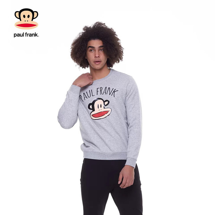 Paul Frank/大嘴猴男士字母休闲圆...