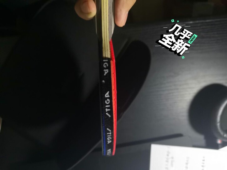 今年乒乓选修，乒乓打的还可以，拍子在朋友的...