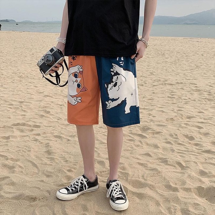全新运动短裤男夏季速干宽松休闲男士裤子包邮...