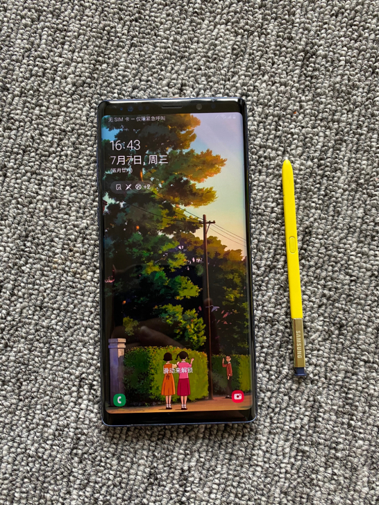 自用正品三星note9几乎全新国行系统曲面...