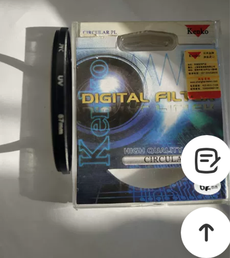JVC超薄UⅤ滤镜67mm,(98新) 此...