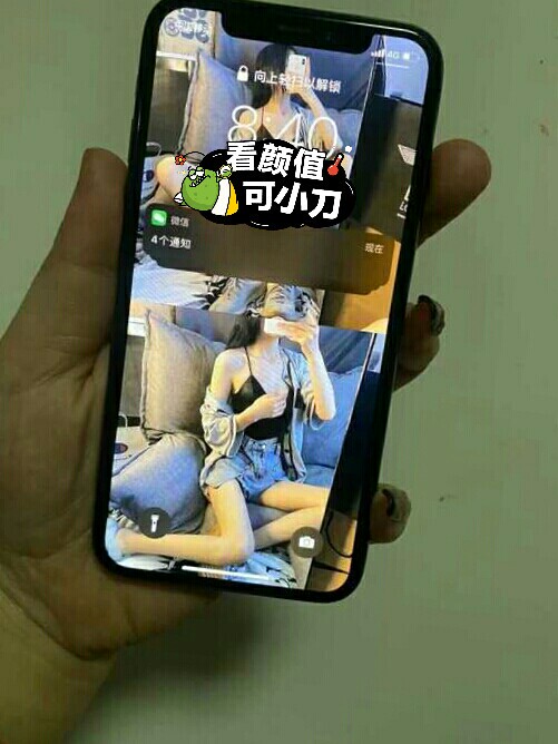 iphone x，国行全原苹果x黑色256...