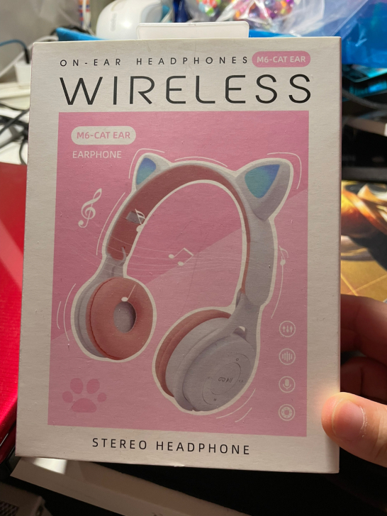 包邮 小猫耳朵耳机