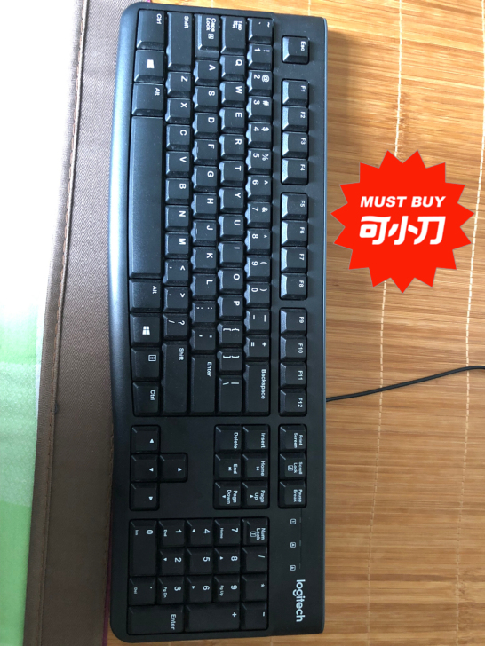 罗技k120 自己在学校,键盘闲置在家买...