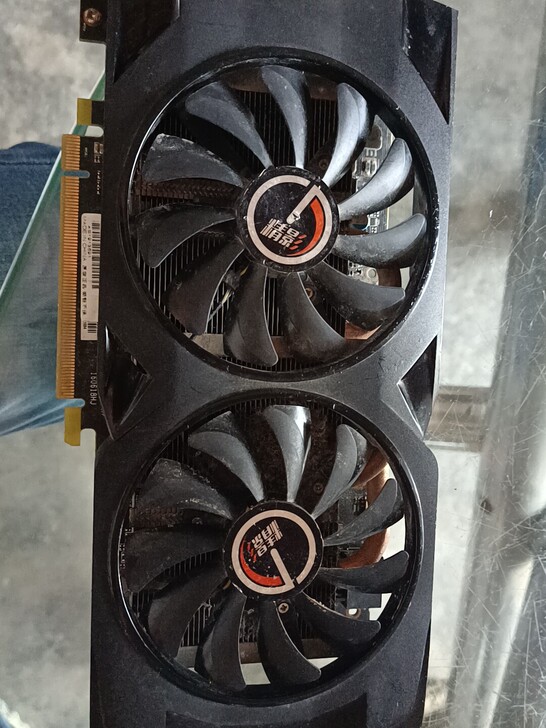 精影RX580 8G 显卡