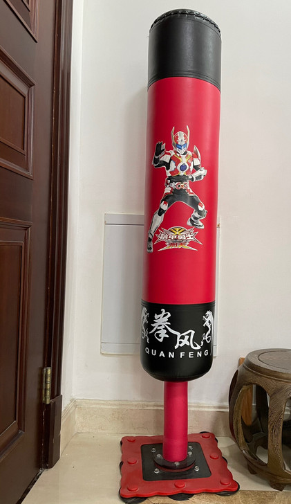 儿童吸地式沙包不倒翁沙袋散打立式拳道训练器材