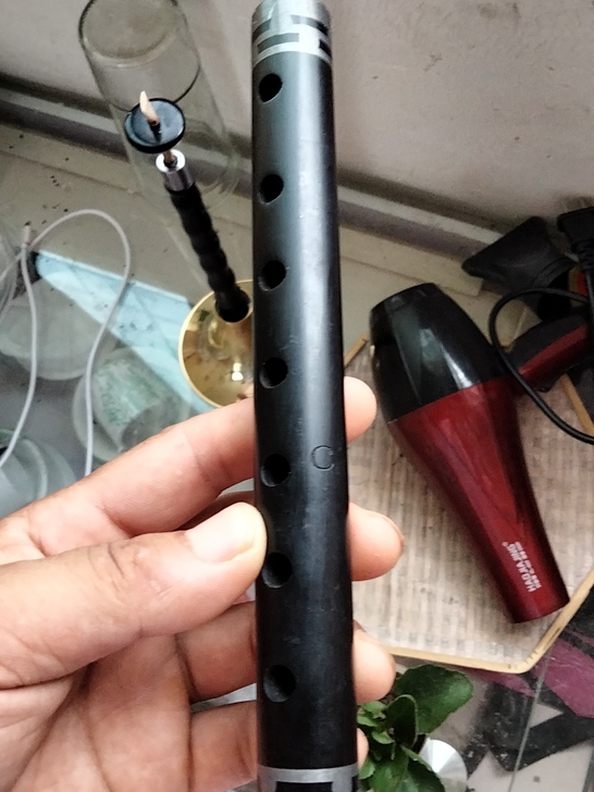 专业C调管笛,黑檀乌木