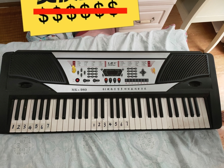 孩子用的电子琴,150出