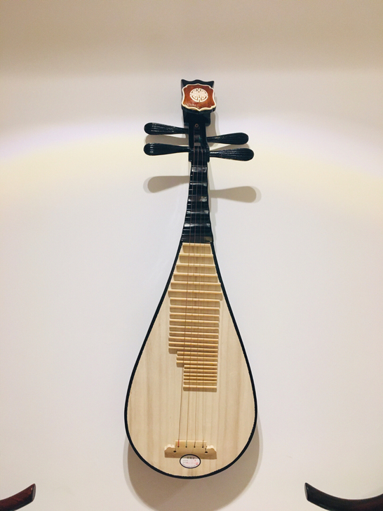 月琴琵琶《  乐器月琴彩绘实木厂家直销家装...