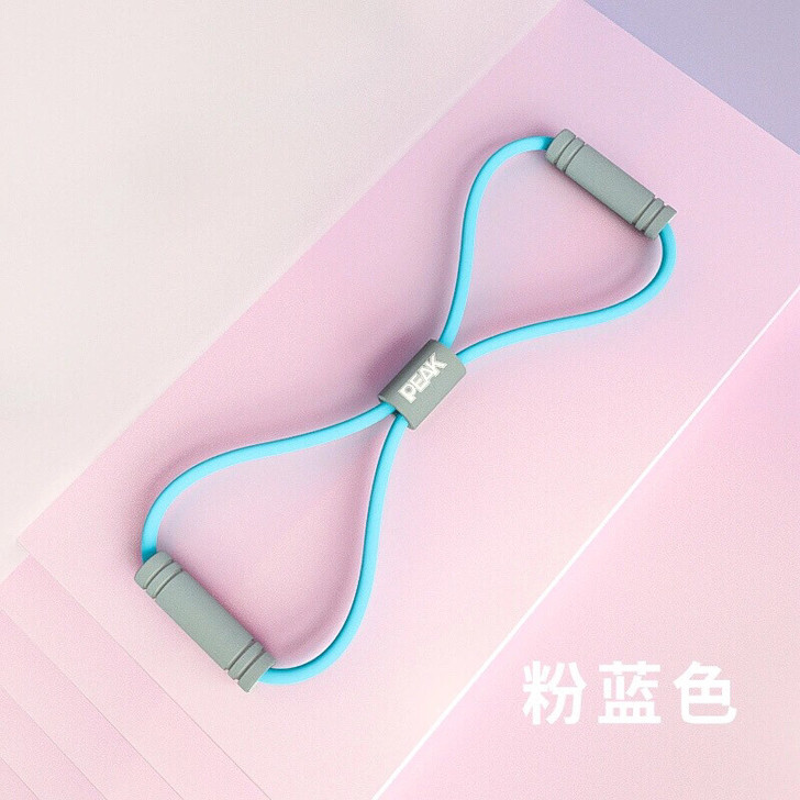 8字拉力器瑜伽弹力带健身家用开肩美背神器燃...