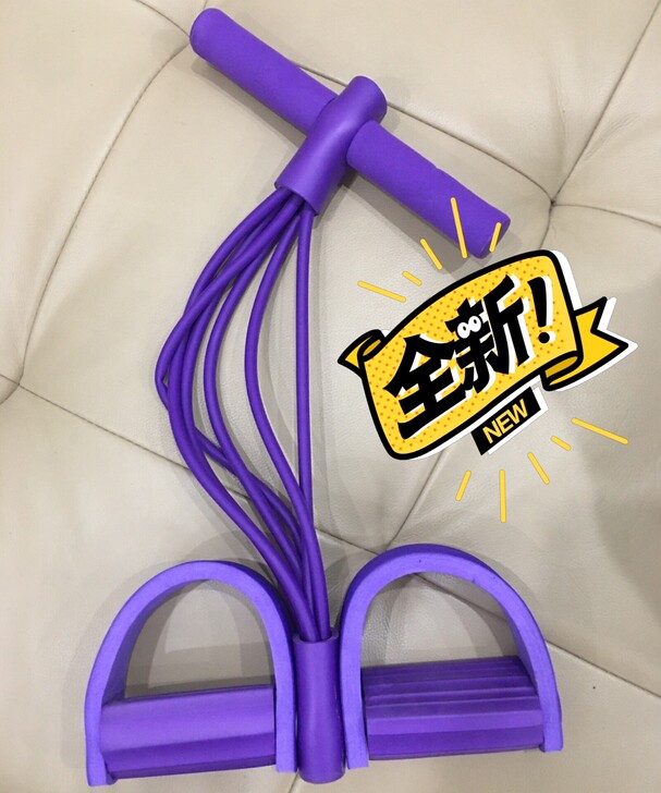 出闲置豪华六管多功能健身脚蹬拉力器仰卧起坐...