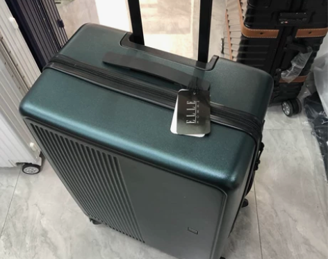 正品ELLE旅行箱24寸万向轮行李箱密码箱...