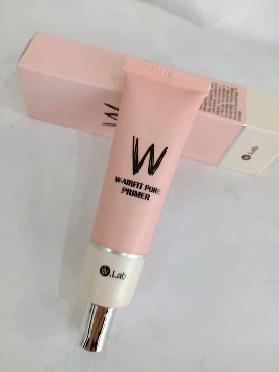 w.lab粉色妆前乳隔离霜反恐精英遮盖毛孔...