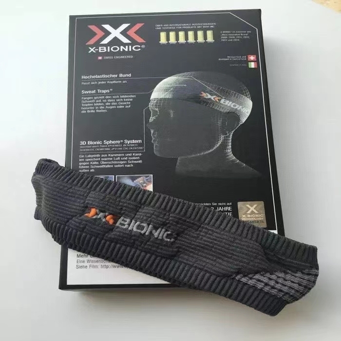 X-BIONIc户外马拉松运动压缩头带止汗...
